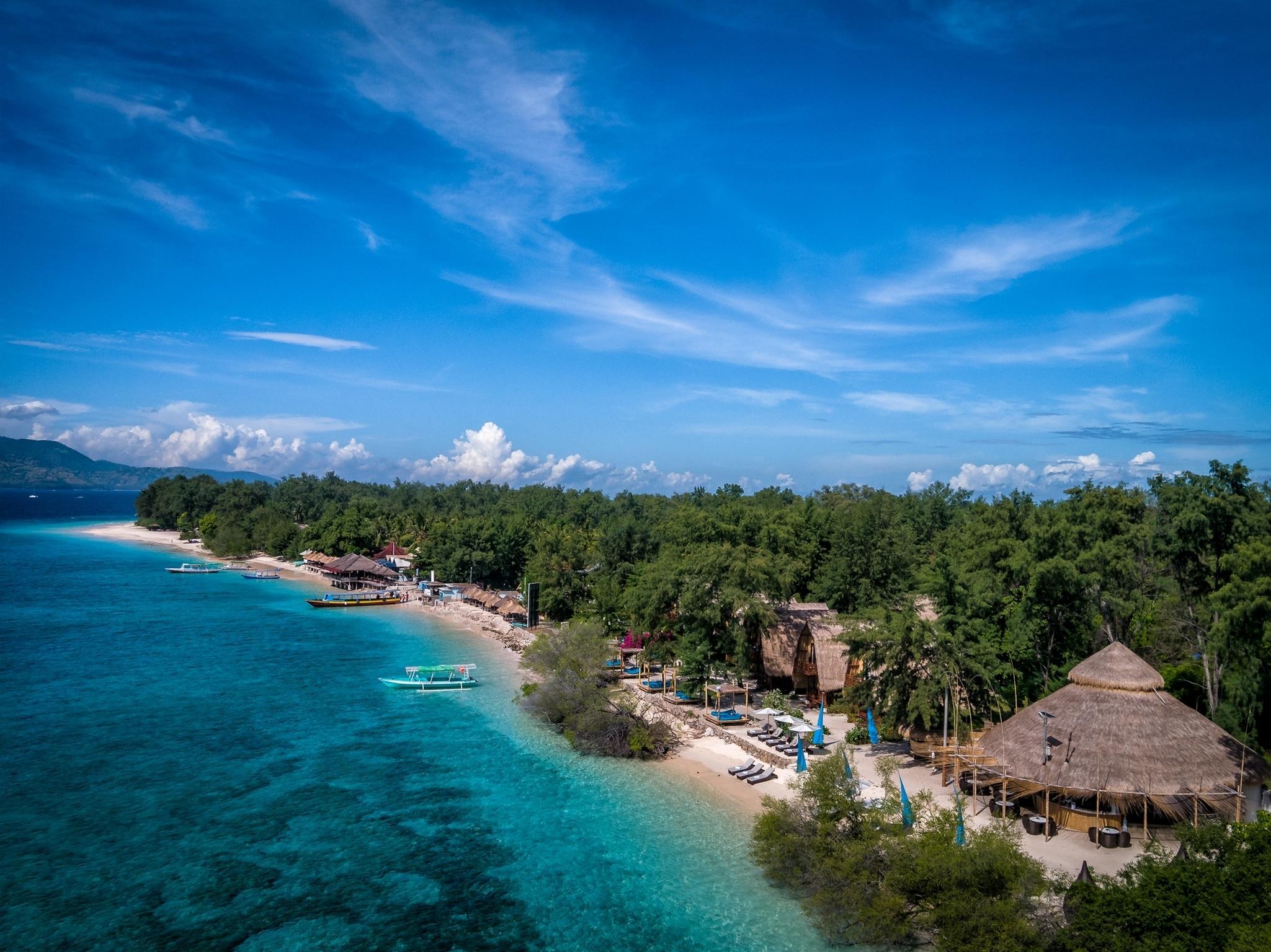 Hotel Karma Reef à Gili Trawangan Extérieur photo