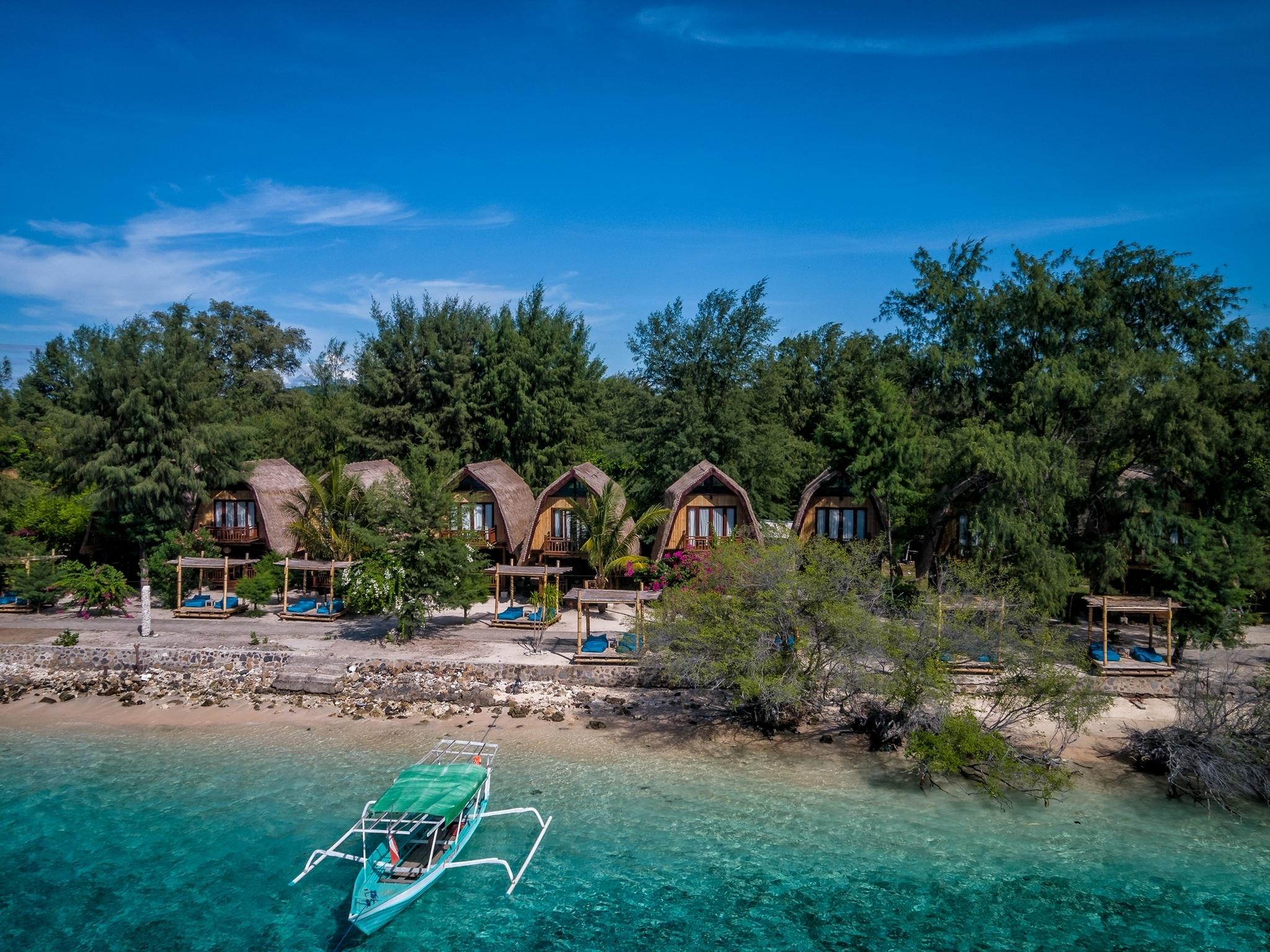 Hotel Karma Reef à Gili Trawangan Extérieur photo