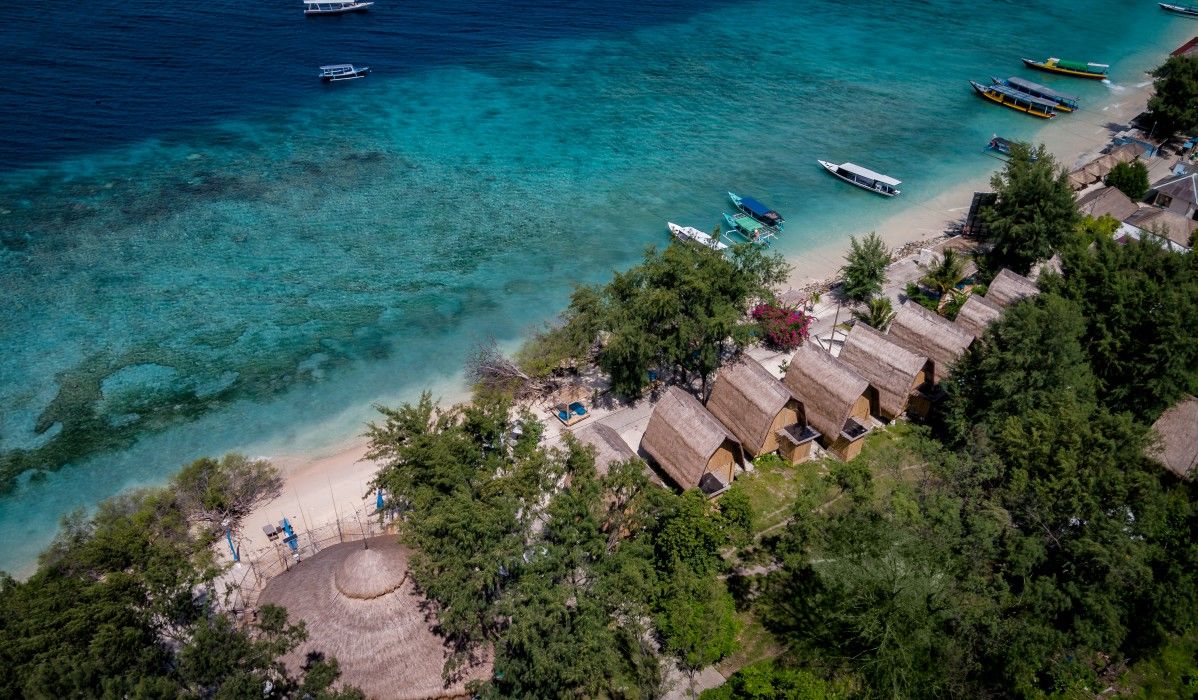 Hotel Karma Reef à Gili Trawangan Extérieur photo